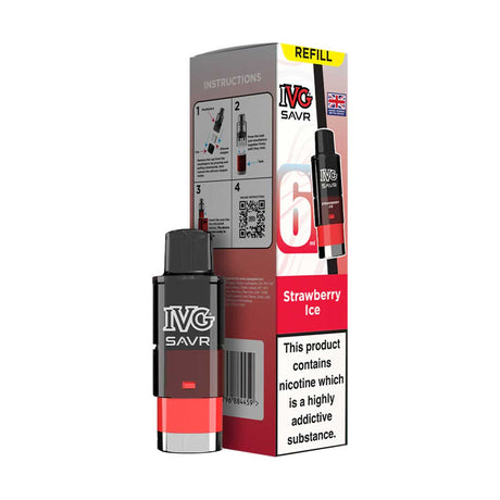 IVG SAVR Prefilled Pod + Refill Container