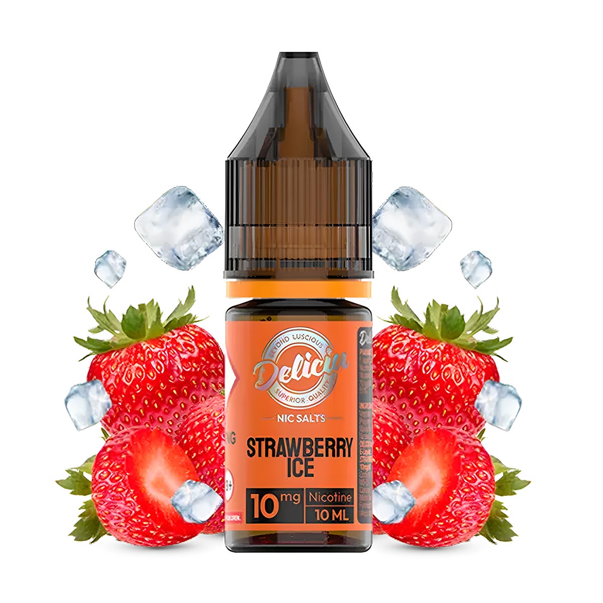 Strawberry Ice Nic Salt E-liquid by Deliciu