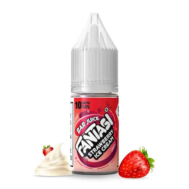 Strawberry Ice Cream Fantasi bar juice nic salts 10ml