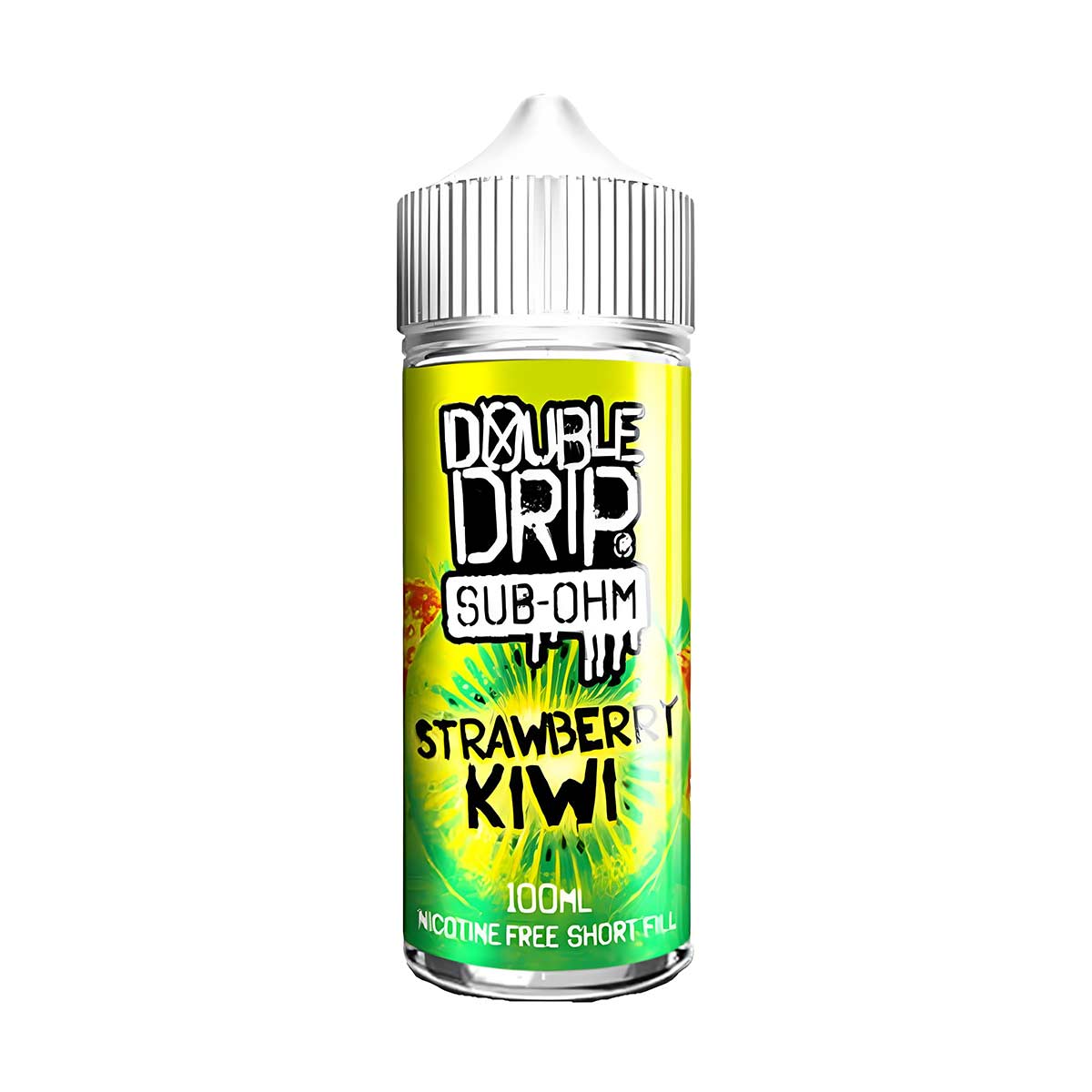 Strawberry Kiwi Double Drip Shortfill E-liquid 100ml