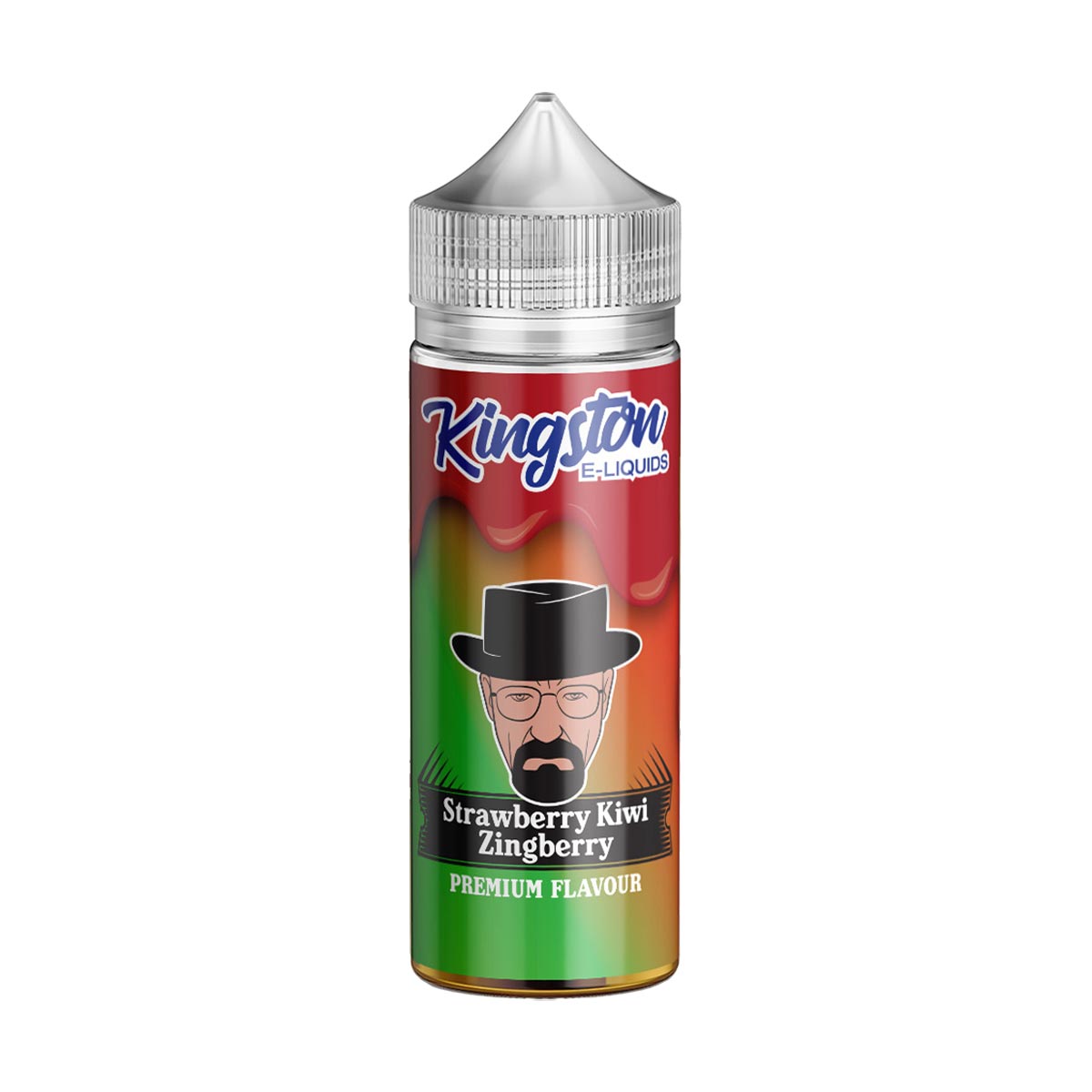 Strawberry Kiwi Zingberry Kingston Zingberry Shortfill E-liquids 100ml