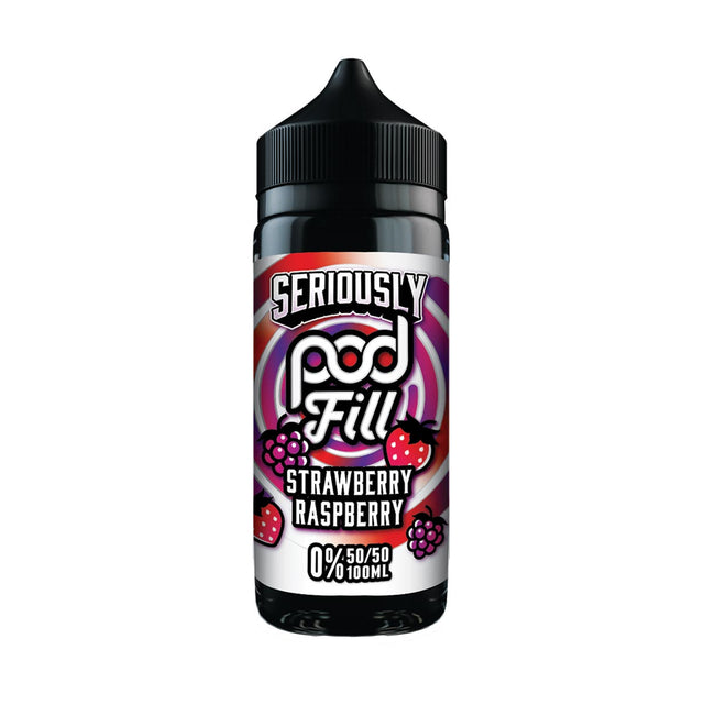 Strawberry Raspberry 50/50 100ml Shortfill by Seriously Pod Fill | Grey Haze UK Strawberry Raspberry 50/50 100ml Shortfill by Seriously Pod Fill | Grey Haze UK