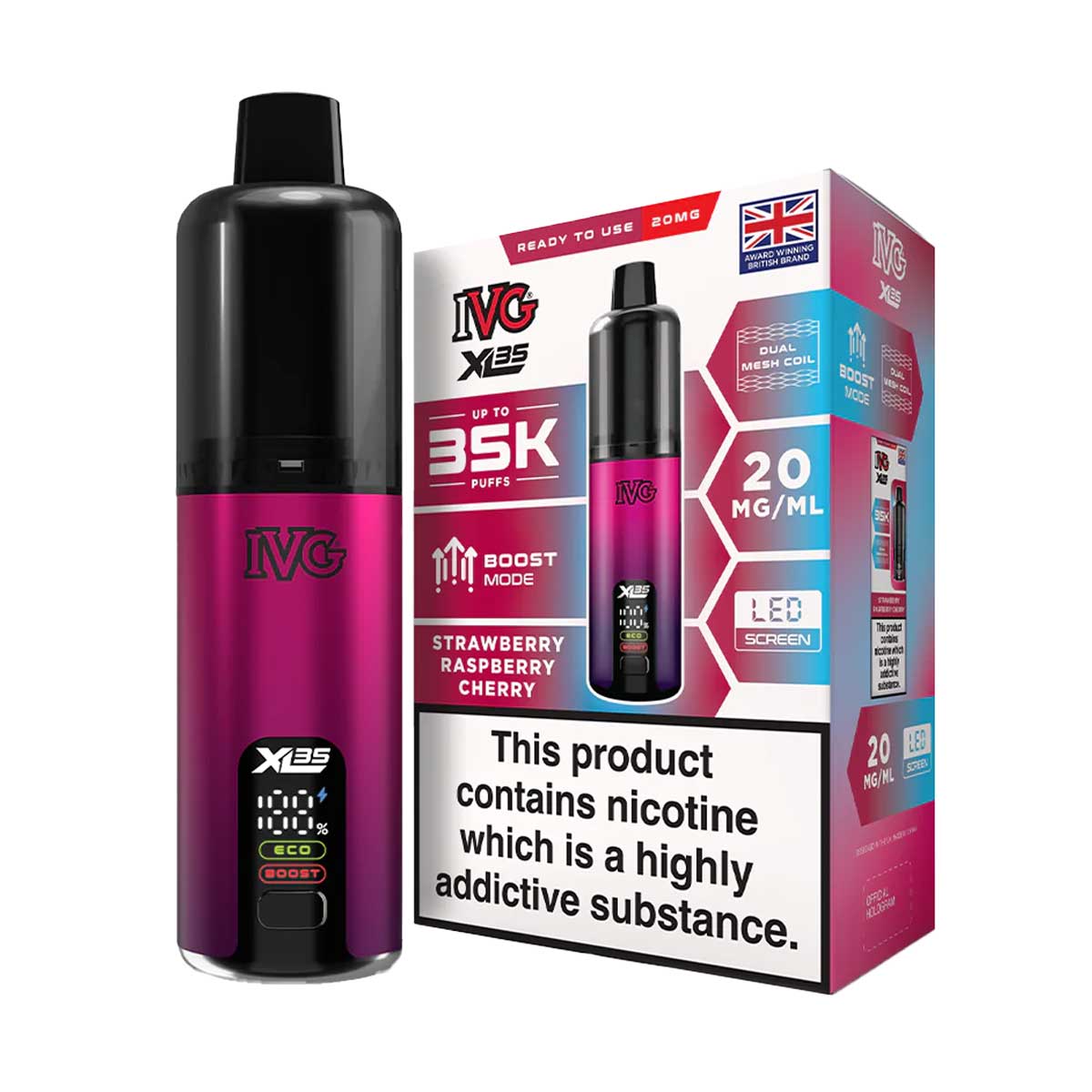 IVG XL 35K Prefilled Vape Kit