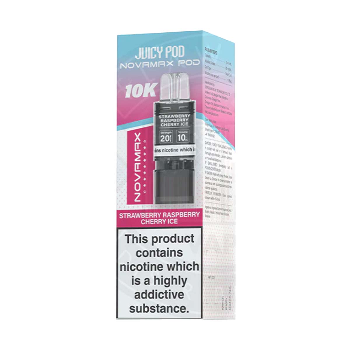 Juicy Pod NOVAMAX 10K Prefilled Pods