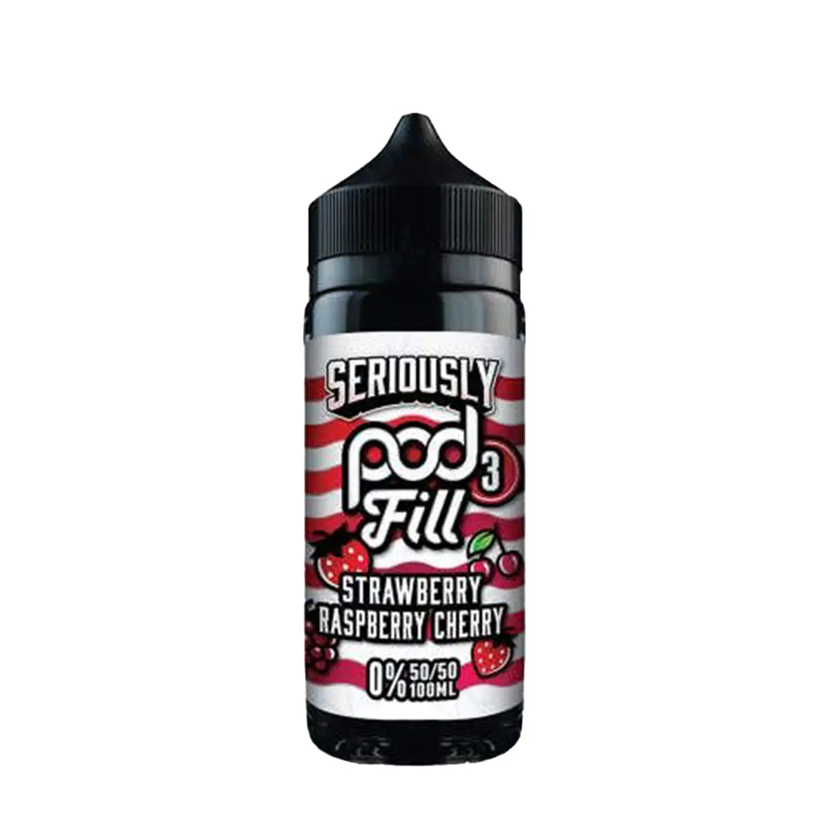 Strawberry Raspberry Cherry Seriously Pod Fill 3 100ml Shortfills