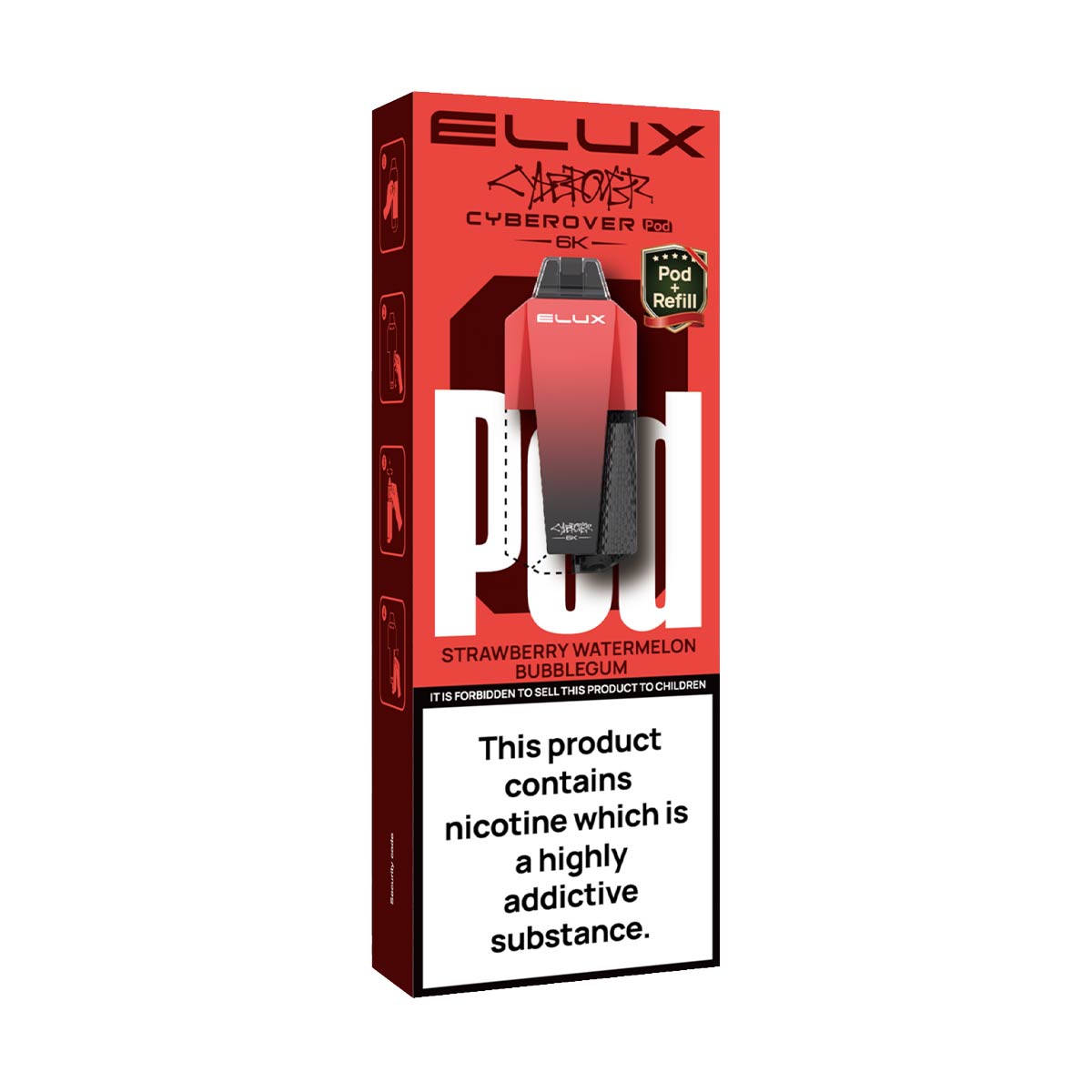 Elux Cyberover 6K Refill Pods