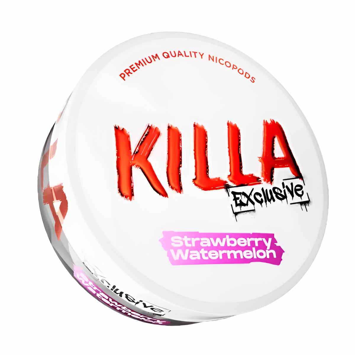 Strawberry Watermelon Killa Exclusive Nicotine Snus Pouches