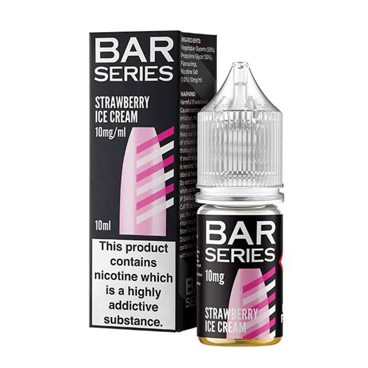 Strawberry Ice Cream bar series nic salts 10ml