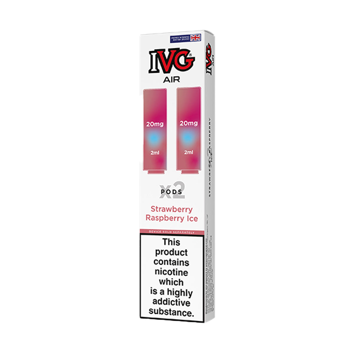 IVG Air 4 in 1 Prefilled Pods | Grey Haze UK IVG Air 4 in 1 Prefilled Pods | Grey Haze UK