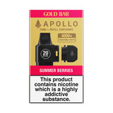 Gold Bar Apollo Prefilled Pods