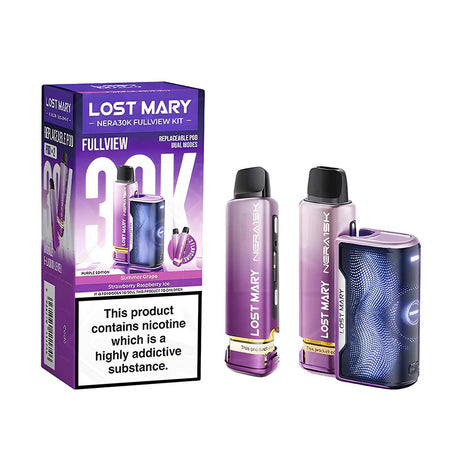 Lost Mary Nera 30K Fullview Prefilled Pod Kit