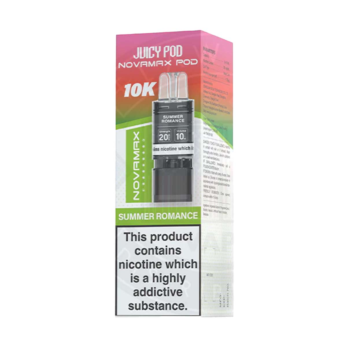 Juicy Pod NOVAMAX 10K Prefilled Pods
