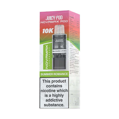Juicy Pod NOVAMAX 10K Prefilled Pods