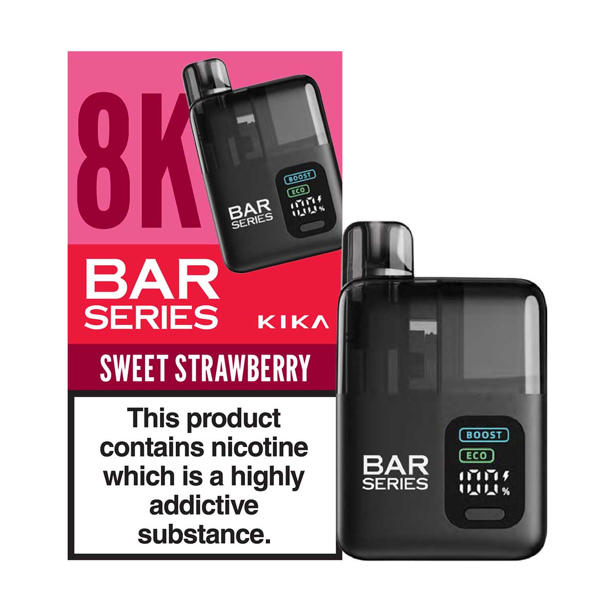 Bar Series Kika 8K Prefilled Vape Kit