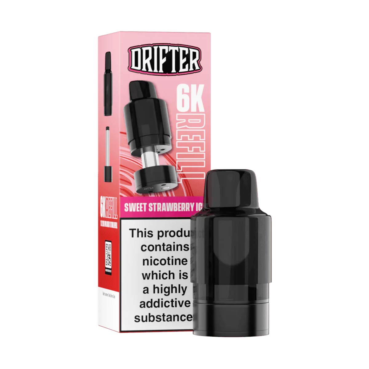 Drifter Bar 6K Prefilled Pods + Refill Container