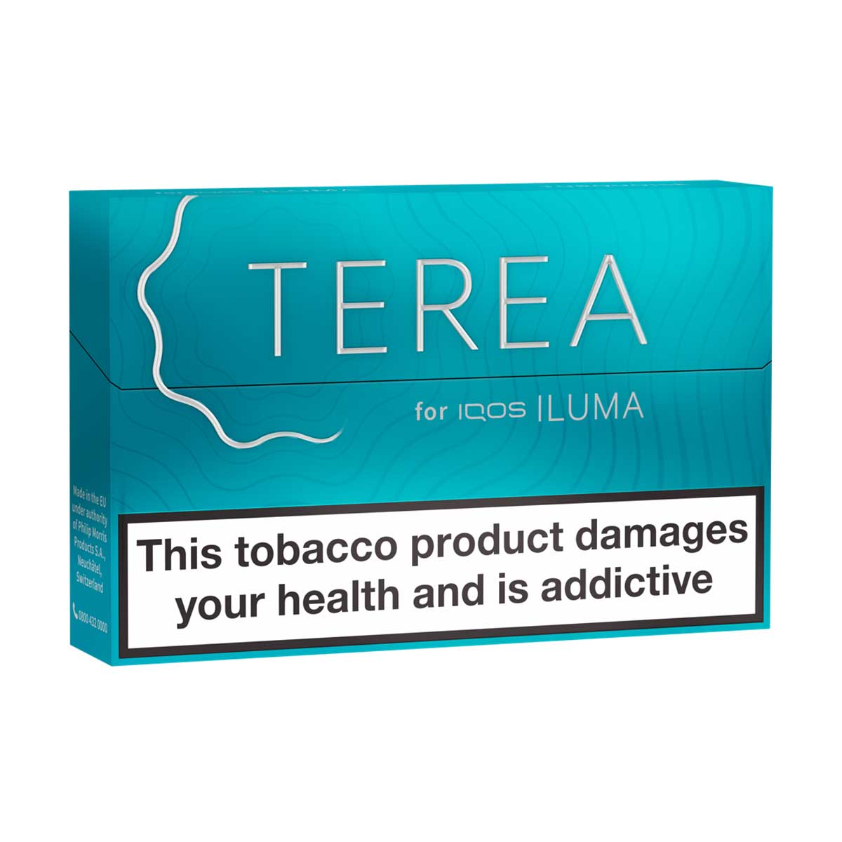 Turquoise iqos iluma terea tobacco sticks