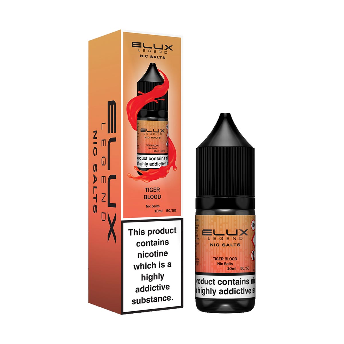 Tiger Blood Nic Salt E-liquid by Elux Legend