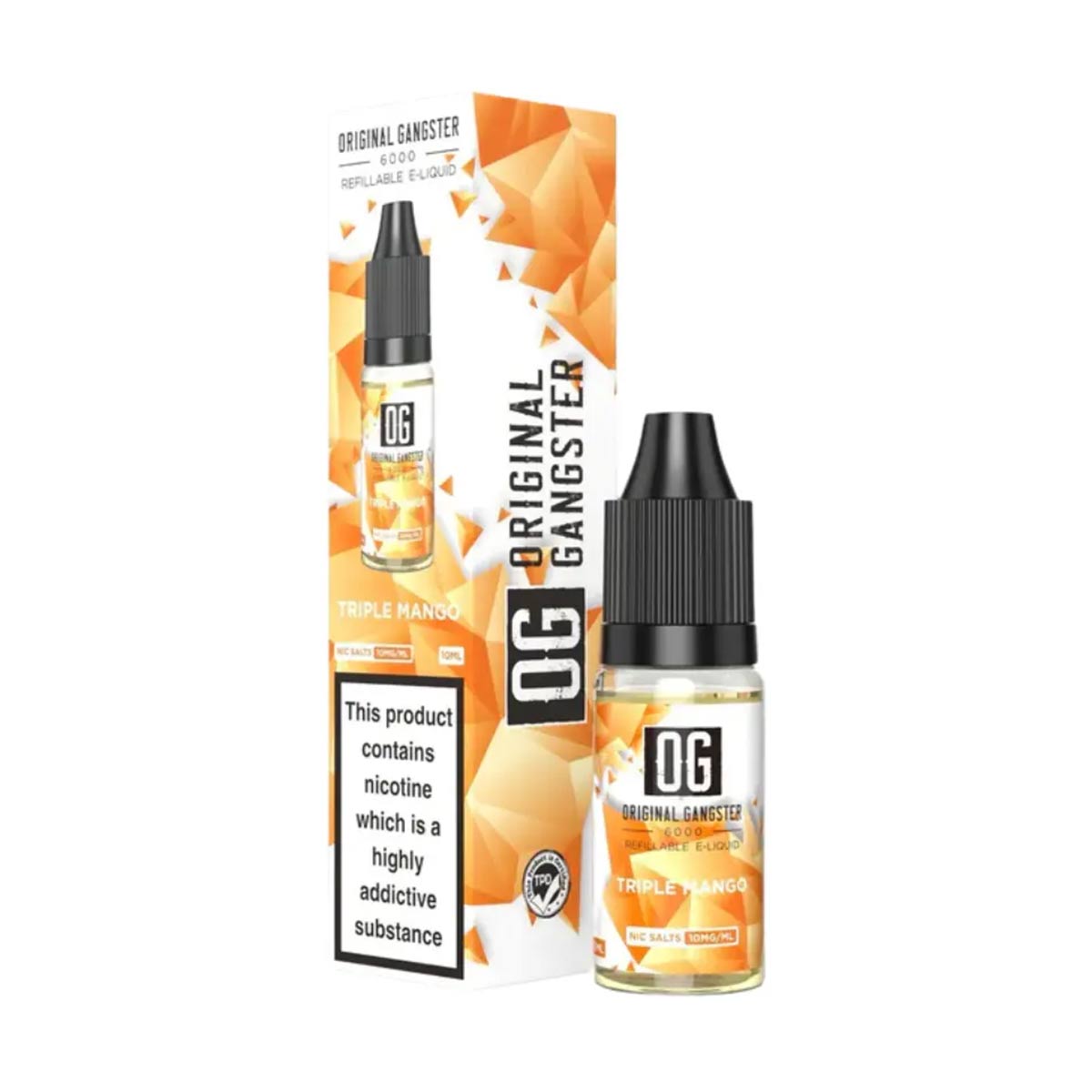 Triple Mango OG Original Gangster 6000 10ml Nic Salt E-liquid