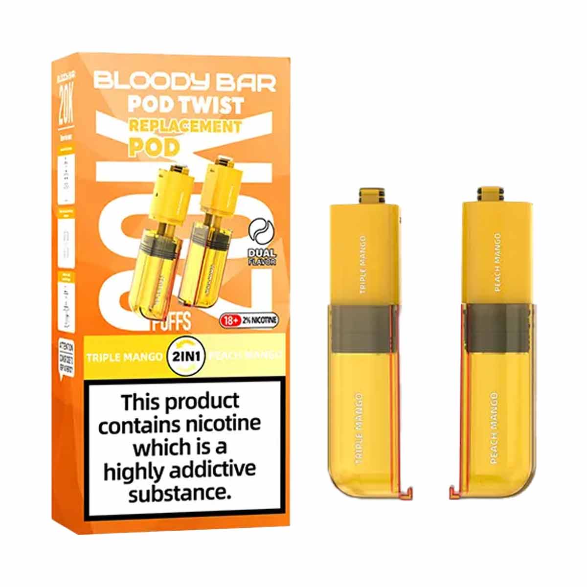 Bloody Bar Pod Twist Prefilled Pods + Refill Container