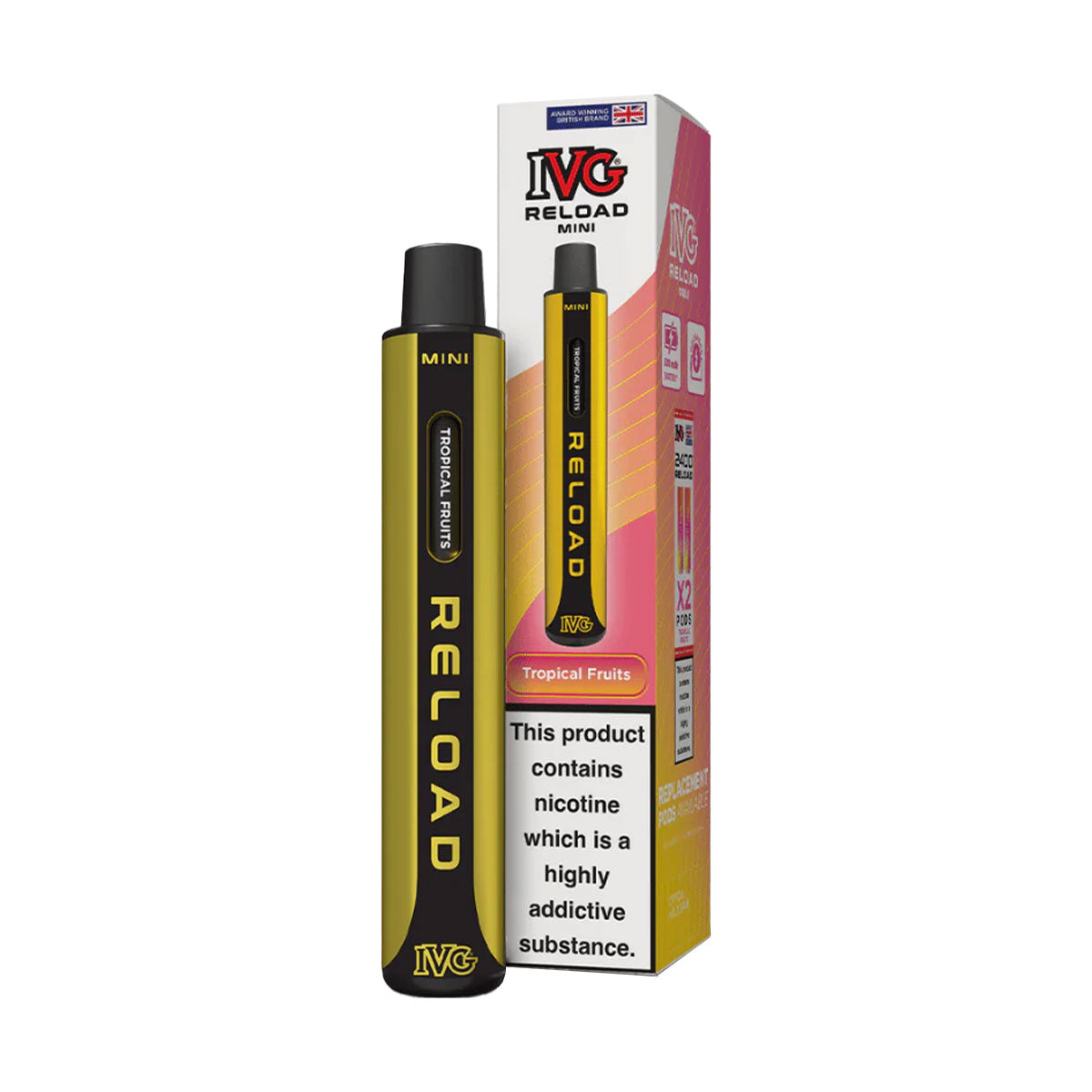 IVG Reload Mini Prefilled Vape Kit