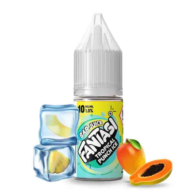 Tropical Punch Ice Fantasi bar juice nic salts 10ml