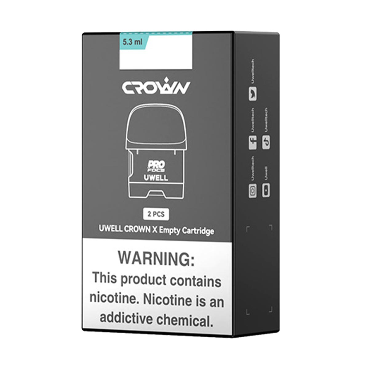 elfbar elfa kaufen Uwell Crown X 60W Pod System Kit 1500mAh main image 1