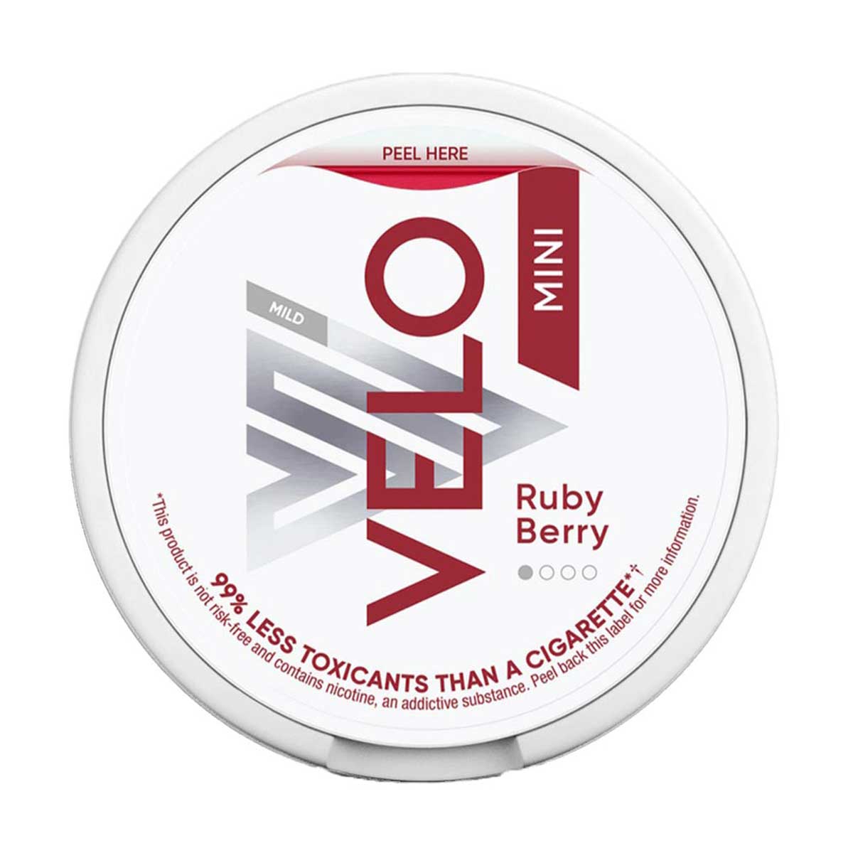 Ruby Berry VELO Nicotine Snus Pouches