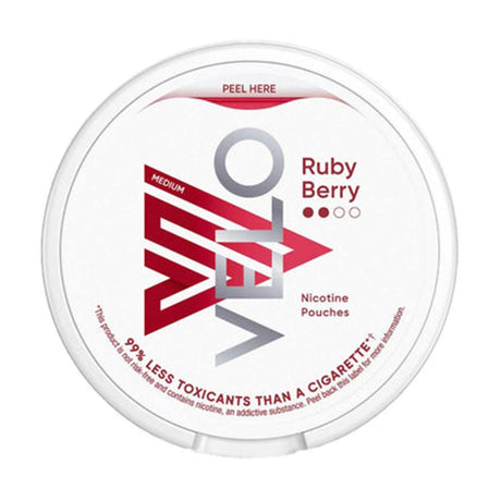 Ruby Berry VELO Nicotine Snus Pouches