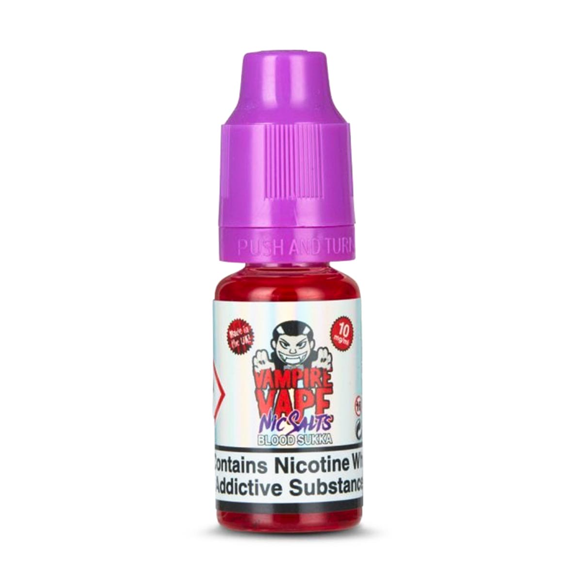 Blood Sukka vampire vape nic salts 10ml/10mg