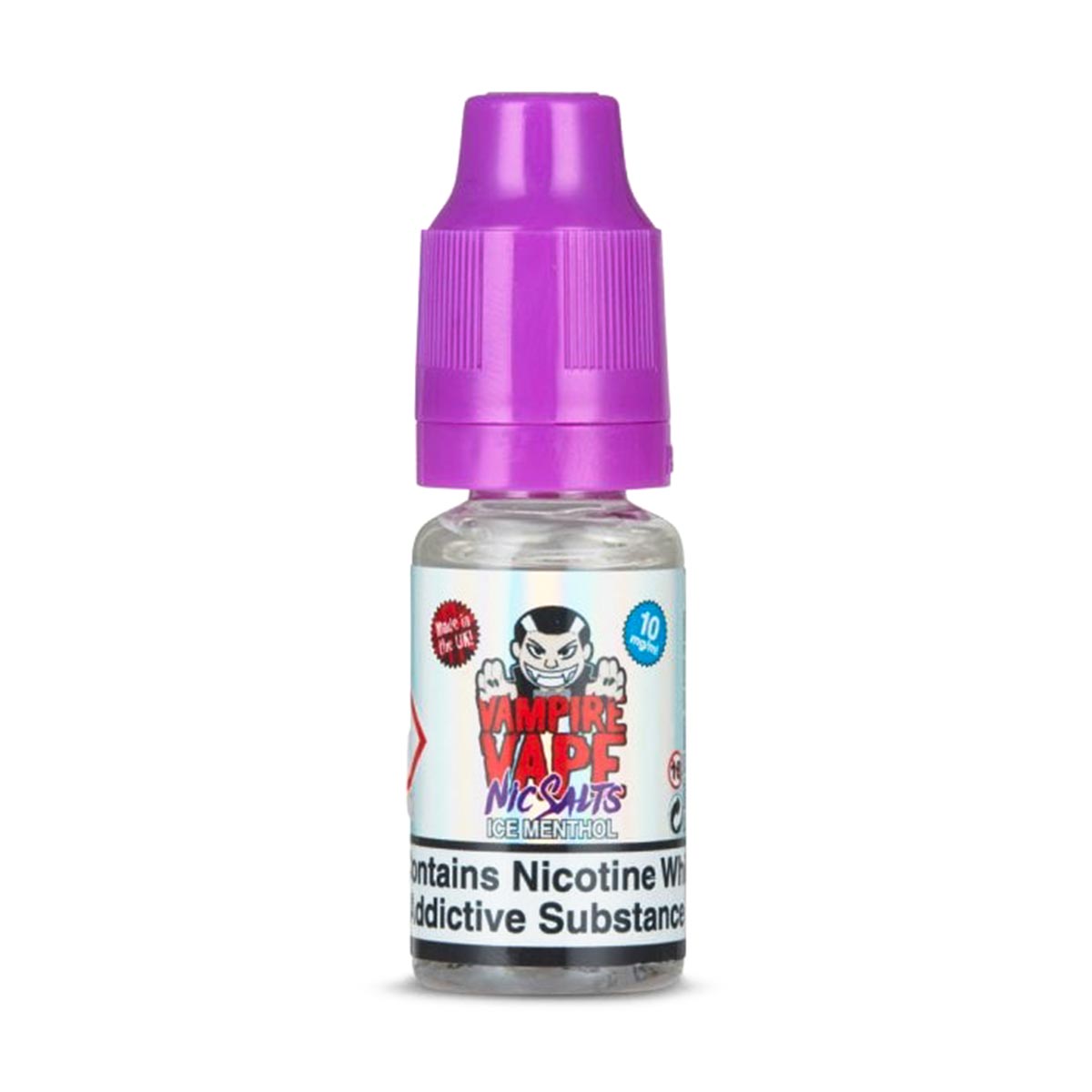 Ice Menthol vampire vape nic salts 10ml/10mg