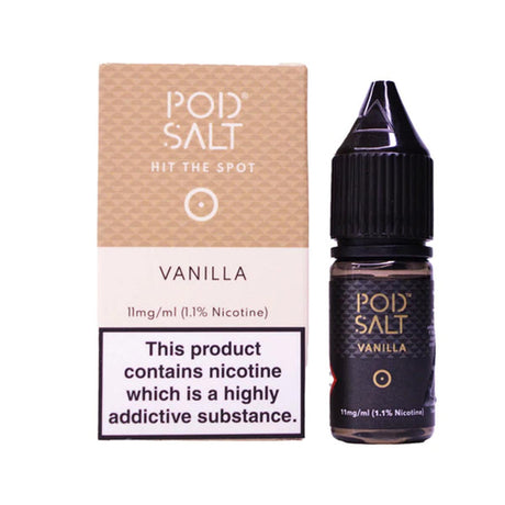 Vanilla Pod Salt nic salt juice 10ml/11mg