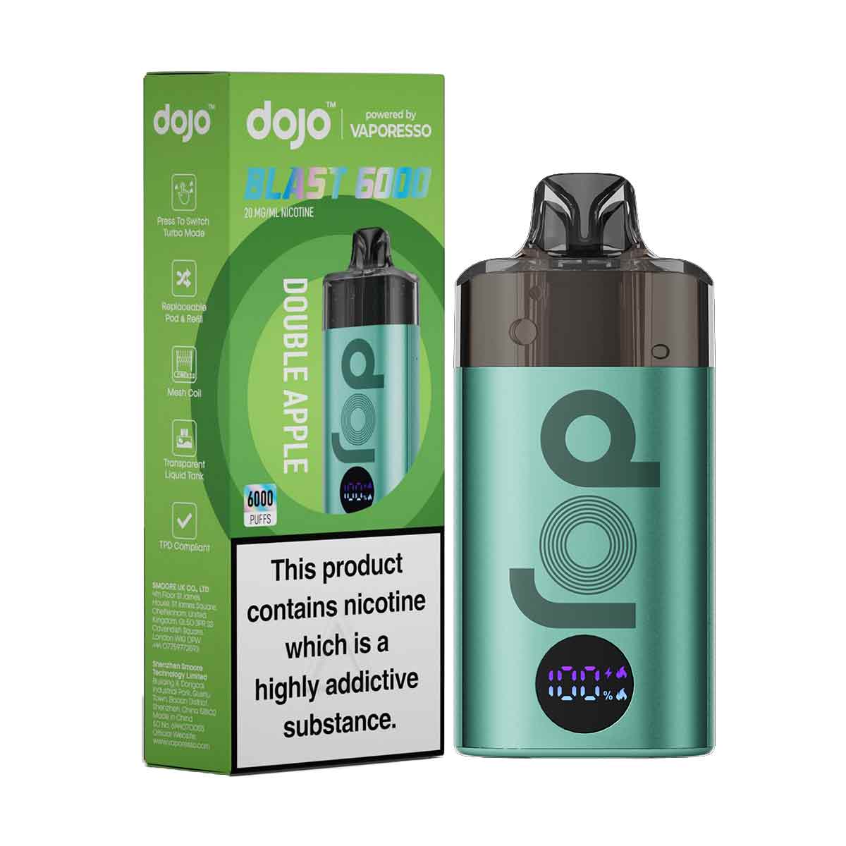 how much is elf bar vape Vaporesso Dojo Twist Pod Blue Razz Lemonade 2ml – 800 Puffs main image 1