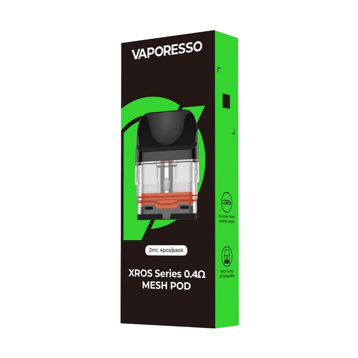 Vaporesso Xros Pods (4 Pack) Replacement Pods UK | Grey Haze UK Vaporesso Xros Pods (4 Pack) Replacement Pods UK | Grey Haze UK