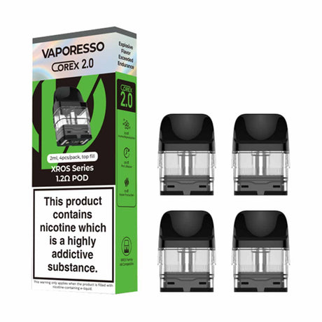 vaporesso XROS Replacement Pod Mesh vape coils Corex 2 1.2ohm Pack 4 