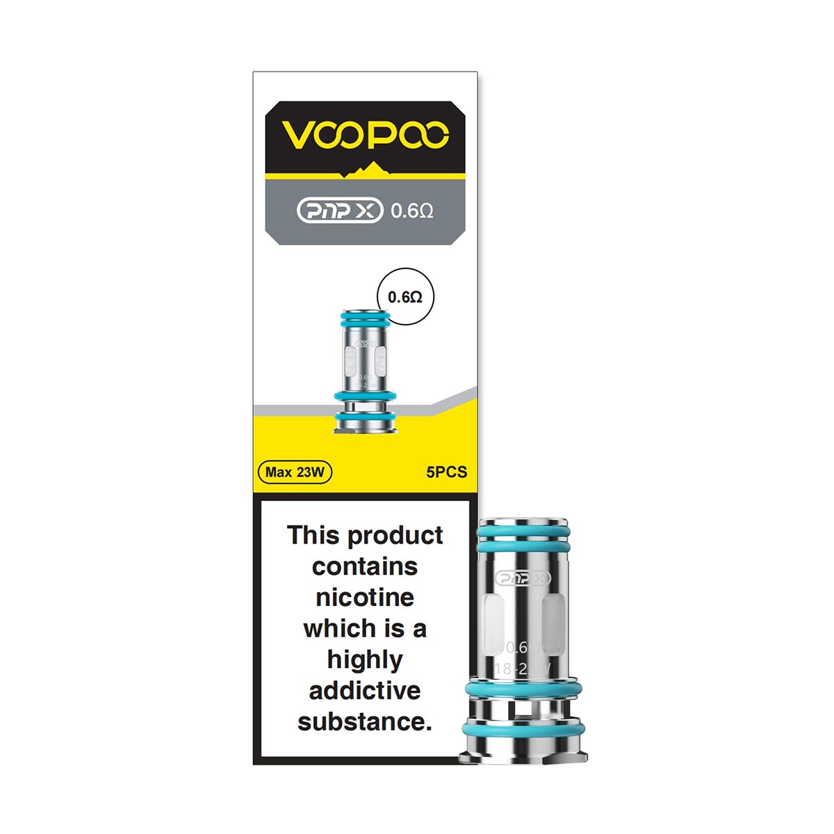 VooPoo PnP X Replacement Coils | Pack of 5 | For Drag X2/S2 | Grey Haze UK VooPoo PnP X Replacement Coils | Pack of 5 | For Drag X2/S2 | Grey Haze UK