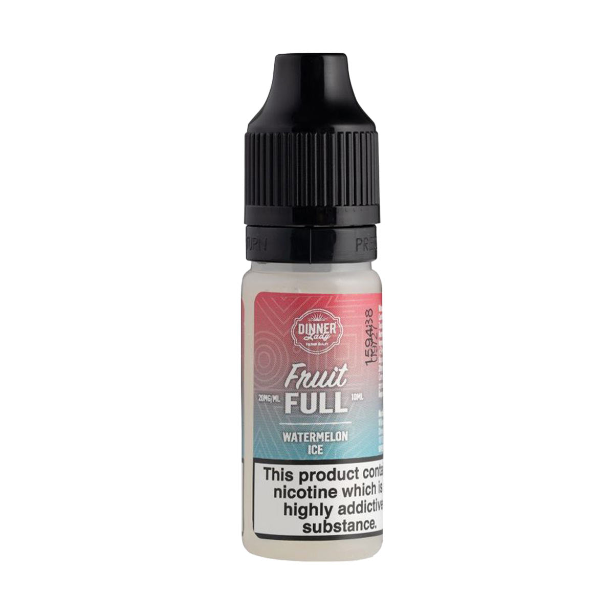 Watermelon Ice Dinner Lady Fruit Full Nic Salt E-Liquid