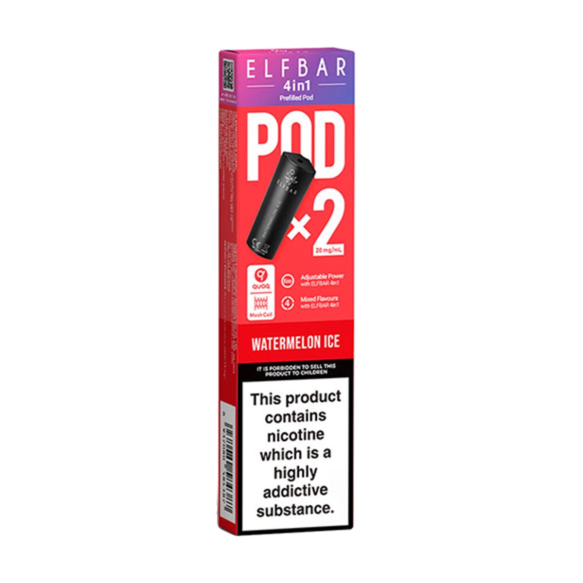 Elf Bar 4 in 1 Pre-filled Pods 2 Pack - 10 Flavours | Grey Haze UK Elf Bar 4 in 1 Pre-filled Pods 2 Pack - 10 Flavours | Grey Haze UK