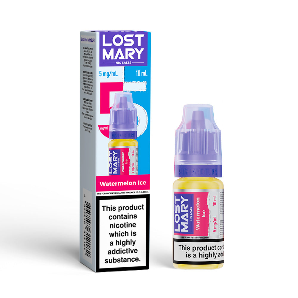 Watermelon Ice Lost Mary Nicotine Salts