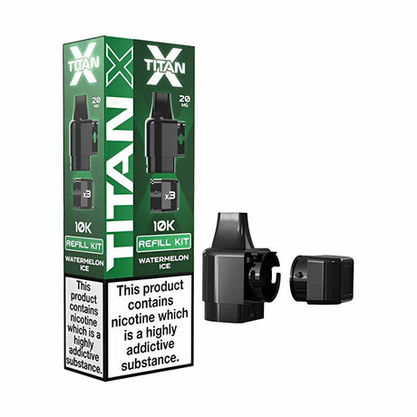 Titan X Prefilled Pods + Refill Pack