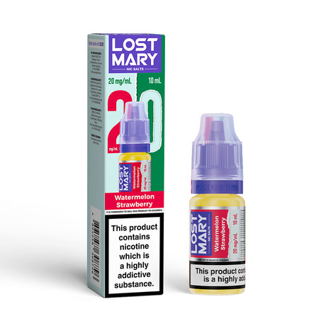 Watermelon Strawberry Lost Mary Nicotine Salts