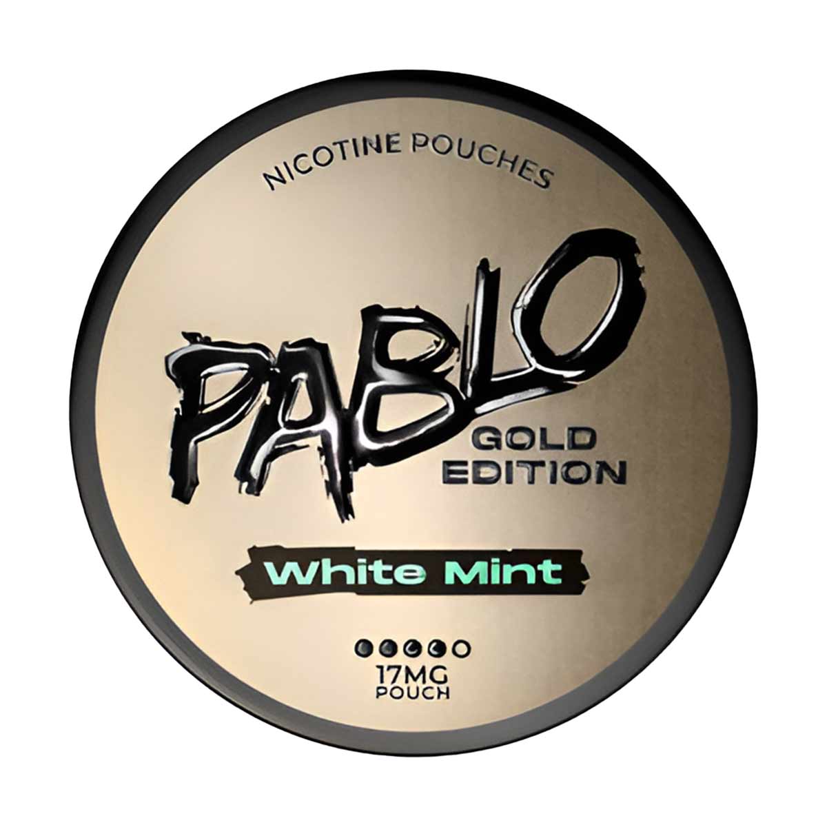 White Mint Pablo Nicotine Pouches Gold Edition