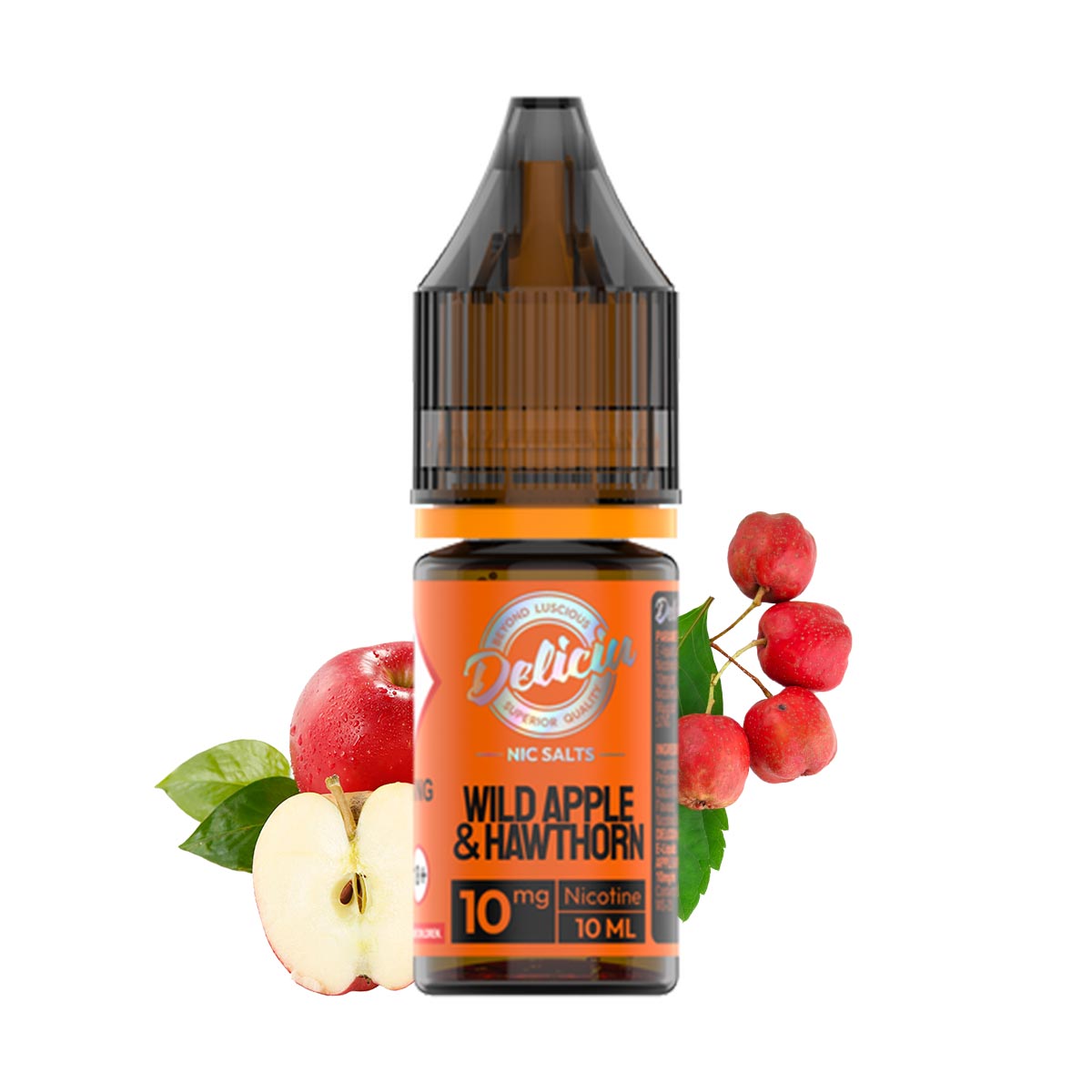 Wild Apple & Hawthorn Nic Salt E-liquid by Deliciu