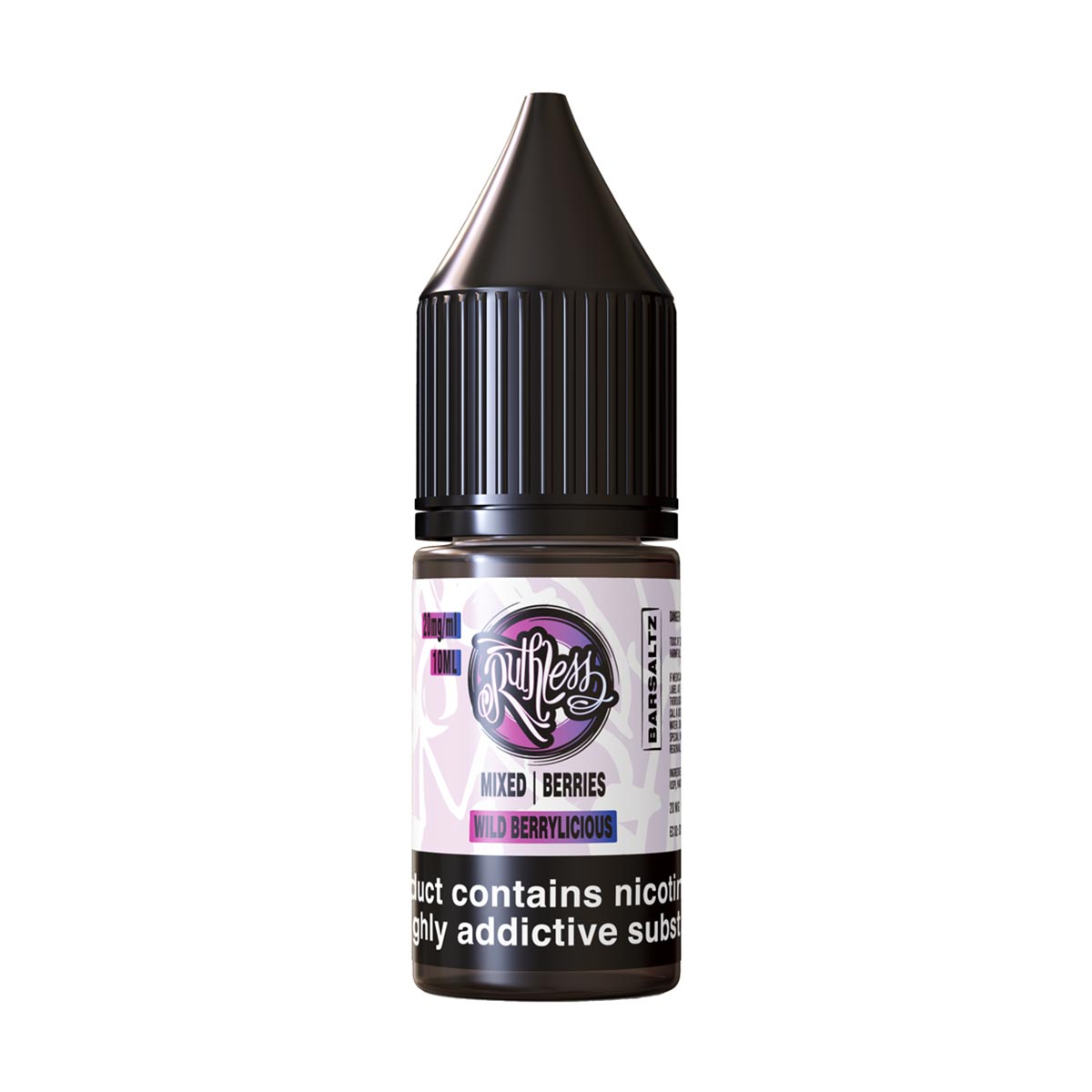 Wild Berrylicious Ruthless Bar Saltz Nic Salt E-liquid