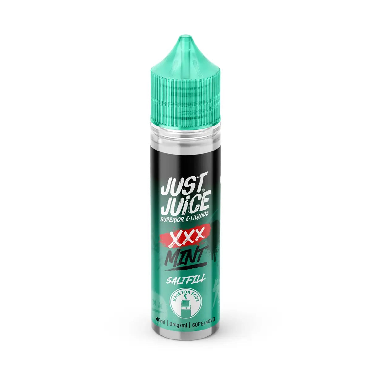 XXX Mint Just Juice Bar Saltfill Shortfill E-liquid 40ml