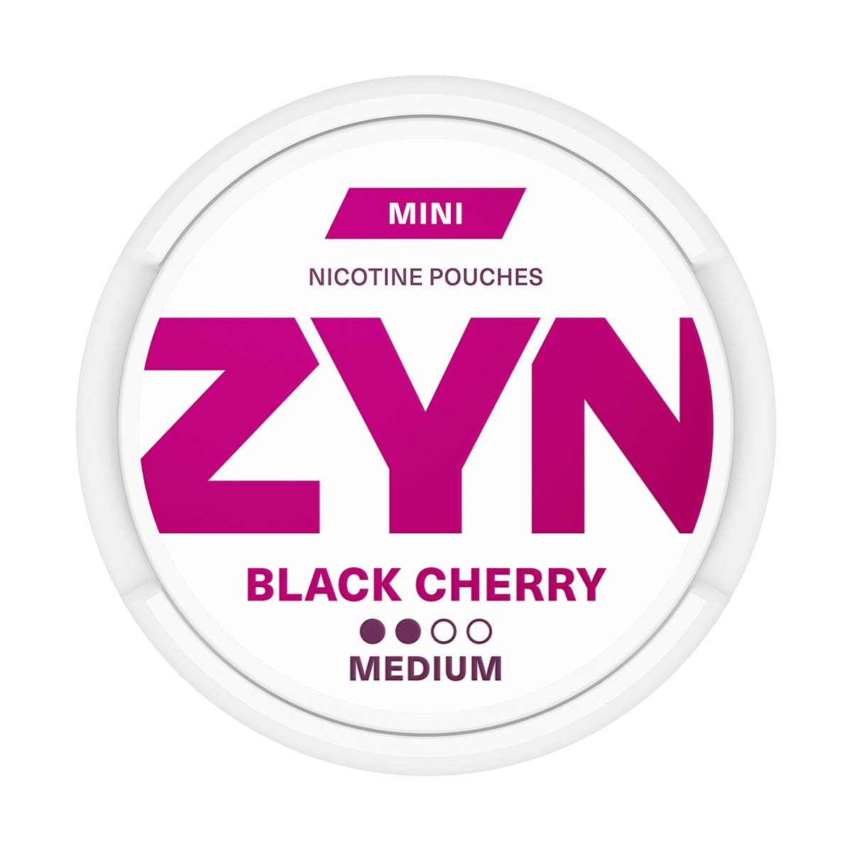 Black Cherry Zyn Mini Nicotine Snus Pouches