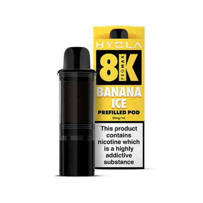 Banana Ice Hyola 8K Prefilled Pods