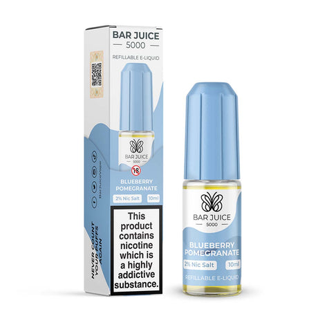 Blueberry Pomegranate juice bar vape 5000 nic salt e Liquid  10ml/20mg