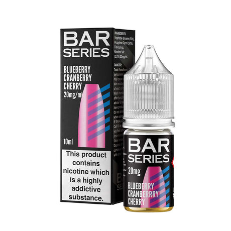 Blueberry Cranberry Cherry bar series vape juice nic salt 10ml/20mg