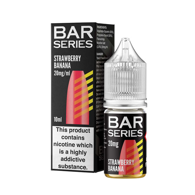 Strawberry Banana bar series vape juice nic salt 10ml/20mg