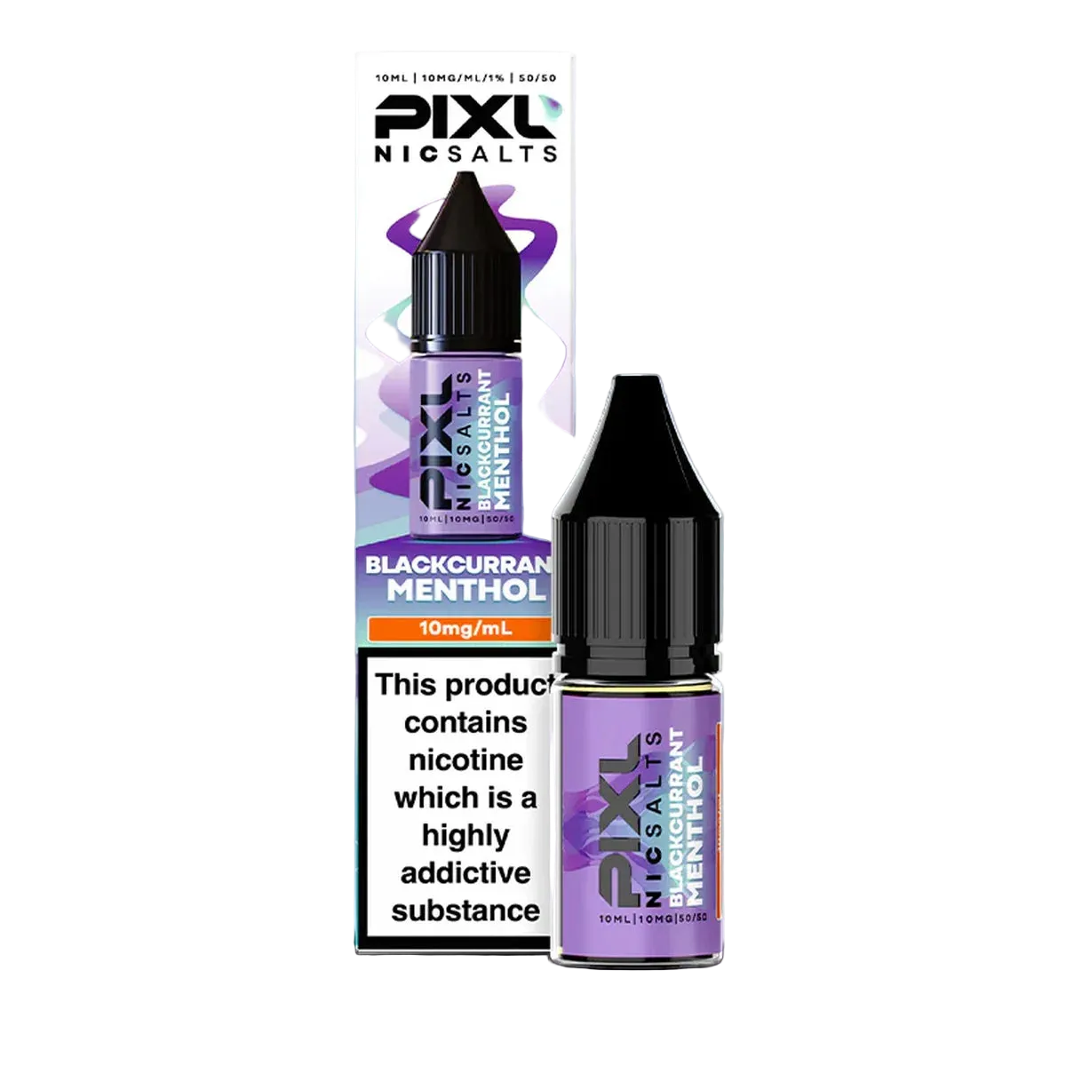Blackcurrant Menthol PIXL Nic Salts E-Liquid